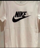 耐克(NIKE)男短袖T恤 纯棉 运动休闲 舒适百搭 AR5005-101 白色XXL 实拍图