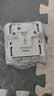 西门子（SIEMENS）开关插座 嵌入式插座 冰箱内嵌式插座 10A五孔隐藏式插座 深灰银 实拍图
