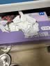 英科医疗（INTCO）一次性手套丁腈手套100只中码加厚耐用丁晴白色食品级橡胶手套 实拍图