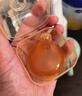 乐起偏心奶嘴仿真母乳质感新生婴儿鸭嘴吸嘴超软防胀气适配贝亲宽口径 透明偏心奶嘴S号（1-3个月） 1只装 实拍图