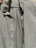 凡客诚品（VANCL）长袖衬衫男全棉领尖扣牛津纺商务休闲经典舒适衬衫 灰色 M 实拍图