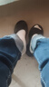 俞兆林（YUZHAOLIN）厚底凉拖鞋女时尚外穿高跟增高沙滩凉拖鞋 YZ617 实拍图