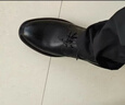卡帝乐鳄鱼（CARTELO）软牛皮男士皮鞋商务正装鞋男内增高男鞋加绒皮鞋男9585 黑色 42 实拍图