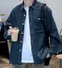 京东京造【10A抗菌】50支棉莫代尔凉感睡衣男睡衣短袖T恤家居服海岩灰L 实拍图