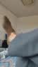 京东京造【纯棉100%】6双男式短袜10A抗菌休闲透气袜子男夏季 黑白灰 实拍图