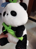 名创优品（MINISO）坐姿熊猫毛绒公仔毛绒玩具玩偶布娃娃抱枕送儿童节礼物生日礼物女 实拍图