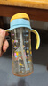 贝亲（Pigeon）自然成长翻盖直饮吸管 大童奶瓶330ml 马戏团 18月+ AA279 实拍图