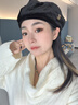 古婷不对称925银针耳钉女气质高级感镶钻新款耳环精致生日礼物耳饰品 不对称镶钻耳钉925银针 晒单实拍图