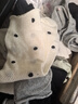 莫代尔夏季薄款女士堆堆袜棉质中筒袜子女纯色波点袜网眼卷边运动长筒袜 实拍图