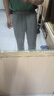 JEANSWEST LIFE真维斯夏季冰丝弹力休闲裤子男轻薄凉感男士运动裤直筒质感长裤B 实拍图