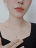 唯一（Winy）520送女朋友礼物四叶草999足银项链女款2026新款老婆生日吊坠 实拍图