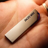海康威视（HIKVISION）16GB USB2.0金属U盘X201银色 防尘防水便携圆环 电脑车载投标高速优盘系统盘 实拍图