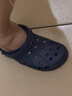 卡骆驰（CROCS）贝雅洞洞鞋男鞋女鞋轻便耐磨一脚蹬拖鞋休闲鞋百搭花园鞋|10126 深蓝-410 44 (280mm) 实拍图