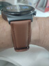 品胜适用华为手表表带Watch5/4/3/GT6/5/Pro/4/3/2真皮表带22mm时尚舒适商务皮革腕带46mm表盘浅棕色 实拍图