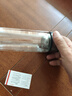 【京东物流配送】高硼硅双层玻璃杯大容量泡茶杯水杯子茶水分离杯 【双层加厚】茶杯350ml1只 实拍图