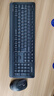 双飞燕（A4TECH）FG1010Q 104键 无线键鼠套装 无线键盘鼠标套装无线鼠标键盘套装618大促轻音键鼠套装 遂空灰 无线 实拍图