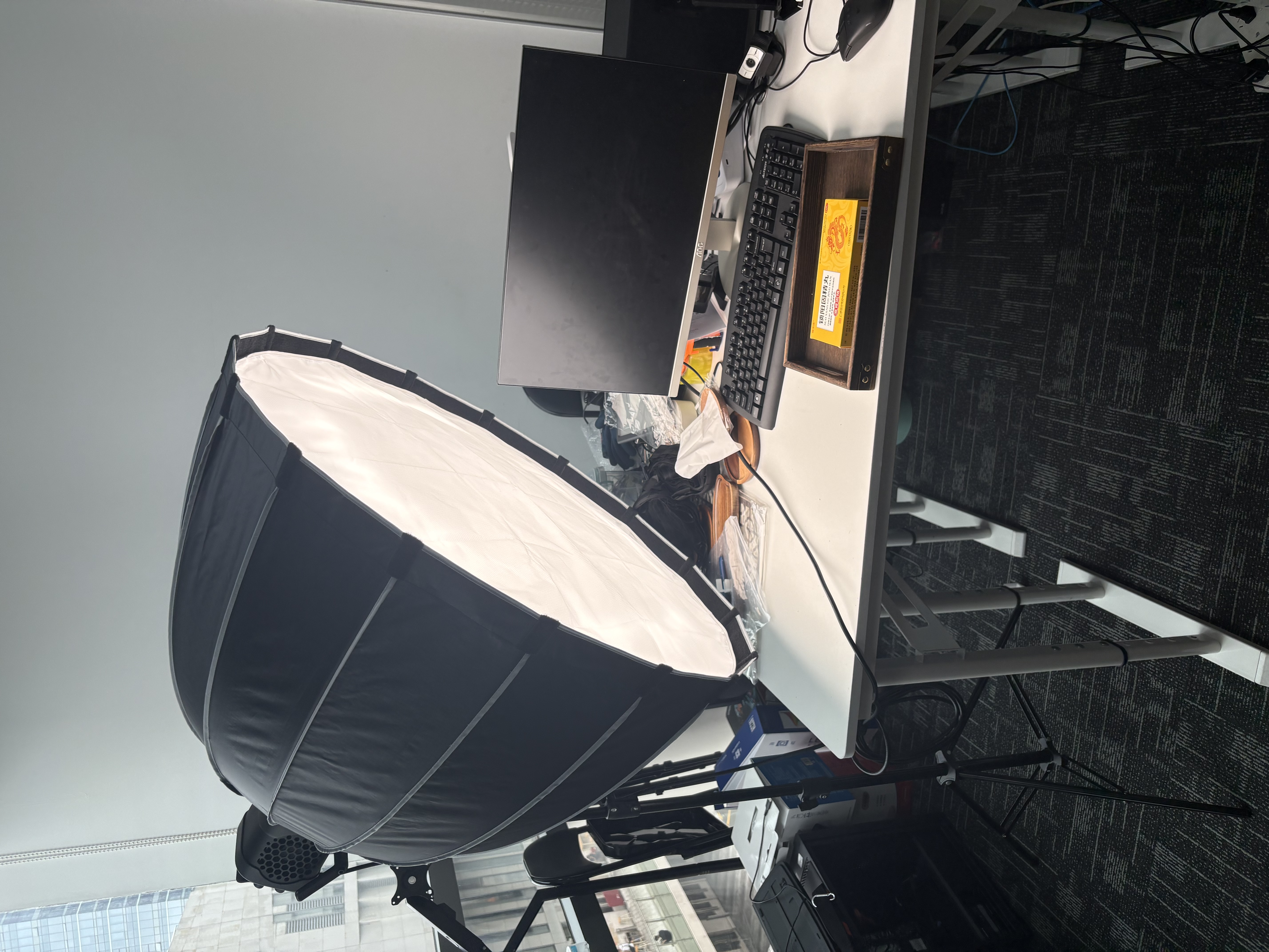 爱图仕（Aputure）Halo 200x 直播补光灯 200W可调色温视频摄影摄像常亮灯 人像拍照发丝打光视频影室灯 艾蒙拉 Halo 200x 可调色温（官方标配） 实拍图