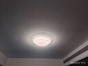 雷士（NVC）LED吸顶灯 现代简约卧室书房餐厅灯具语音智控圆形灯饰 实拍图