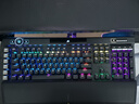 美商海盗船 (USCORSAIR) K100 RGB 光轴 机械键盘 游戏键盘 有线连接 全尺寸 黑色 OPX光轴 实拍图