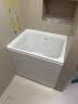 科勒（KOHLER）独立式亚克力浴缸玲纳内外式排水家用浴缸深泡式浴缸带座椅 29059-L-0左角位外排水85cm0.85m 实拍图