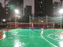 【京东物流】便携标准羽毛球网架室外移动网柱家用简易羽毛球网 5.1m 家庭款-含架子+收纳包+球网 实拍图