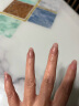 Nail Nina【24片】指甲贴片蓝绿色撞色美甲成品磨砂方头持久冷淡风可拆卸假指甲潮 CS-46果冻粉圆 1件 晒单实拍图