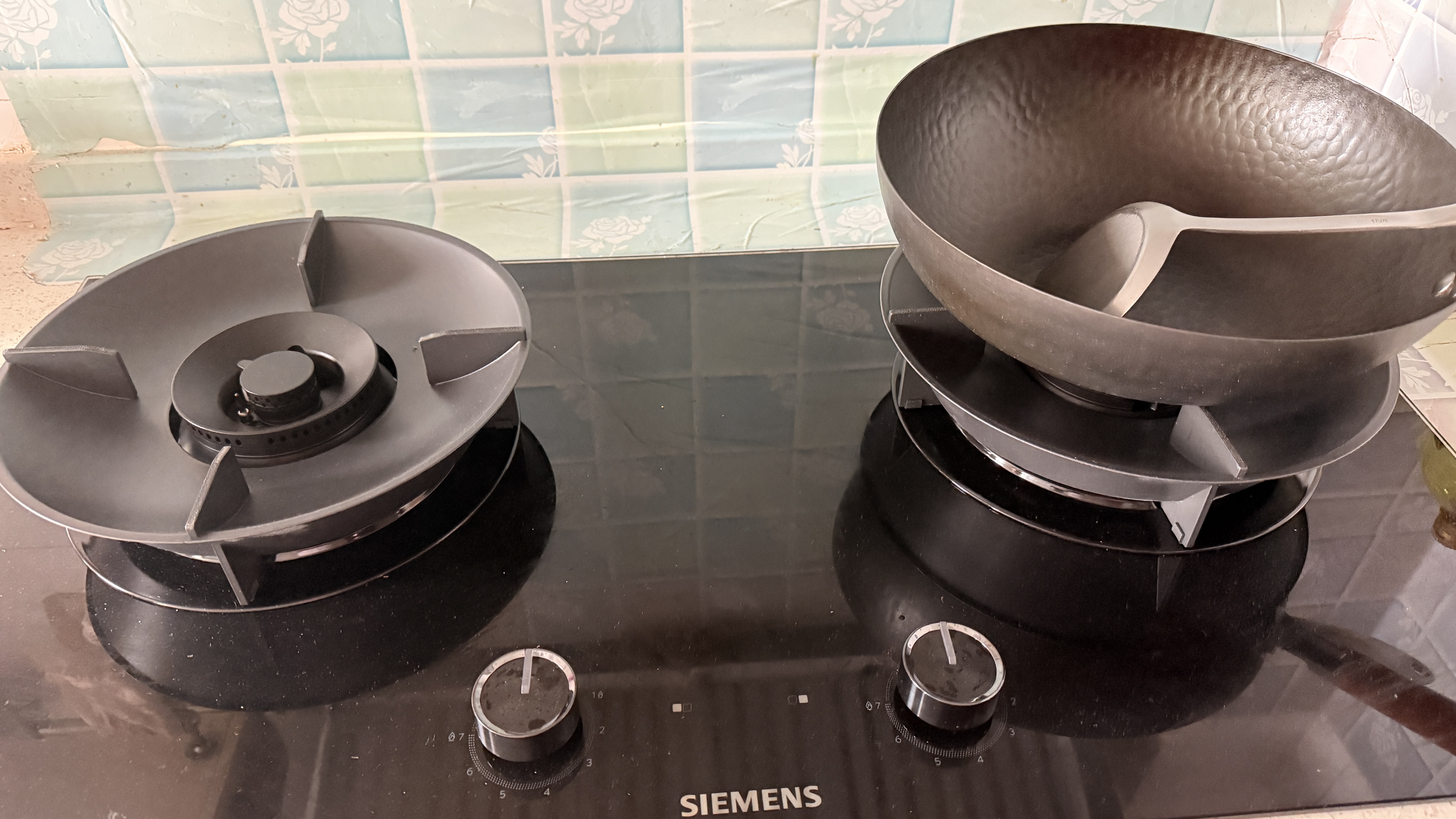 西门子（SIEMENS）【双边定时】Y7 定时燃气灶双灶七段精控5.2kW烟灶联动天然气可调节嵌入式灶台ER97K5MBMP 实拍图