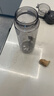 希乐（cille）塑料水杯tritan男女学生大容量便携户外运动健身随手杯子灰600ml 实拍图