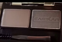 卡姿兰（Carslan）双效眉粉升级版(防水防汗不晕染双色自然持久)02灰棕3g母亲节礼物 实拍图