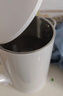 美的（Midea）电热水壶烧水壶价保618泡茶0涂层食品级304不锈钢自动断电双层防烫全钢无缝1.5L容量 MK-HJ1566 实拍图