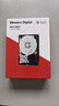西部数据（WD）NAS机械硬盘 WD Red Plus 西数红盘 4TB 5400转128MB SATA CMR垂直 NAS专用硬盘 3.5英寸 WD40EFZZ 实拍图