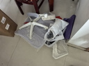 汤能优品电脑桌台式家用电竞游戏桌简约卧室书桌办公学习桌学生写字小桌子 【桌椅套装】暖白100CM+乳胶椅 实拍图