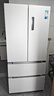 美的（Midea）508L法式四开门冰箱双系统循环一级能效除菌净味风冷大容量以旧换新白色BCD-508WTPZM(E) 国家补贴 实拍图