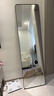 全品屋全身镜穿衣镜落地镜挂门服装店试衣壁挂镜一体简约北欧风黑155 实拍图
