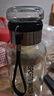 【送杯套】大容量加厚玻璃杯子便携杯茶水分离带杯套泡茶水杯 透明 1000ml吨吨桶 1只装 实拍图