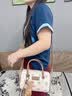 纪诗哲包包女包2026年新款轻奢单肩包女士手提斜挎包生日礼物送老婆女友 米白色｜配小马挂饰｜品牌礼盒装 女士包包洋气小众时尚百搭高级感实用情人节纪念日礼物 实拍图