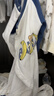 舒贝怡2件装婴儿衣服满月新生儿连体衣周岁宝宝爬服春夏纯棉哈衣藏青73 实拍图