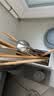 食品级316不锈钢大号勺子家用高档圆勺调羹吃饭勺喝汤匙长柄精致 316不锈钢【小号】4支装 实拍图