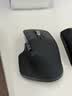 罗技（Logitech）大师系列 MX Master 3S 菁英版 无线蓝牙鼠标  办公静音鼠标 人体工学 石墨黑 无线接收器需另购买 实拍图