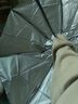 【全网爆款】手动UV折叠雨伞男女晴雨伞两用防晒遮阳黑胶伞 【新人福利】7骨 纯色随机无黑胶 实拍图