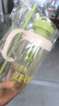 【京东物流】水杯冰霸吸管杯高颜值学生茶水分离大容量杯子 肚肚杯1个-浅绿色 实拍图