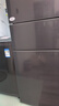 美的（Midea）271升三门冰箱灰色小型电冰箱三开门一级能效节能风冷无霜双净味家用租房MR-283WTPZE【国家补贴】 实拍图