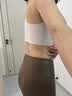 SIINSIIN白鹿同款鲨鱼裤女外穿瑜伽裤秋季健身骑行提臀收腹加绒紧身打底裤 【春秋款】椰壳棕 L （105-120斤） 实拍图