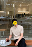 哈吉斯（HAZZYS）男装 26新款夏季绞花毛衣翻领针织短袖polo衫男ABYZD0DBF18 米色BI M （170/92A 46） 晒单实拍图