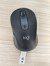 罗技（Logitech）M650 M无线蓝牙鼠标 静音鼠标 办公家用鼠标 Logi Bolt USB接收器 中小手型 黑色 商用版 实拍图