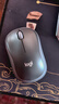 罗技（Logitech）M185鼠标 无线鼠标 办公鼠标 对称鼠标 黑色灰边 带无线2.4G接收器 实拍图
