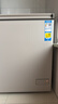 海尔（Haier）132L单温冰柜小型家用小冰柜冻藏转换冷柜小冰箱风冷无霜一级能效BC/BD-132WGHEG9DA 实拍图