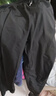 班尼路（Baleno）裤子男夏季运动冰丝高街美式潮流垂感青少年休闲黑色纯色速干裤 实拍图
