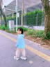 牧萌儿童防晒衣男女童防晒服夏季冰丝凉感宝宝防晒外套披肩 北极熊 L 实拍图