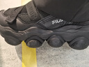 斐乐（FILA）官方女鞋运动凉鞋厚底增高休闲草莓凉鞋沙滩凉拖鞋 黑-BK 37.5 实拍图